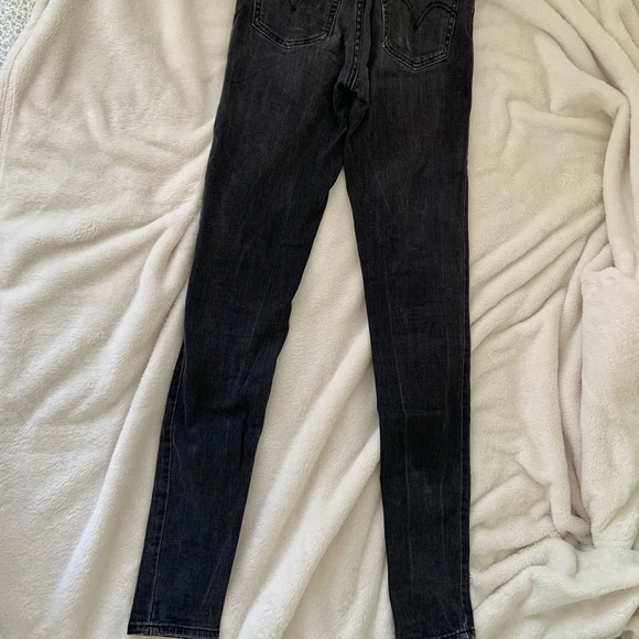 Levi's Mile High Super Skinny Jeans - Picture 3 of 5